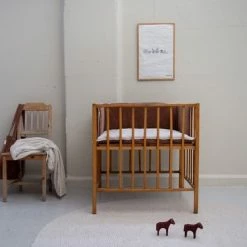 Koeka Baby Dekentje Ledikant Teddy Vik - Zand - 100x150cm -Baby's Only 550x366 202