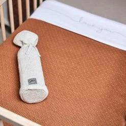 Jollein Baby Hoeslaken Ledikant Jersey 60x120cm - Nougat -Baby's Only 550x366 259