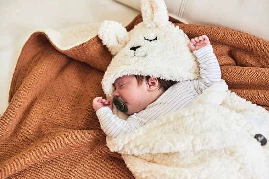 Jollein Baby Deken Wieg 75x100cm Teddy Bliss Knit - Storm Grey 18 Jollein Baby Deken Wieg 75x100cm Teddy Bliss Knit - Storm Grey - Afbeelding 18