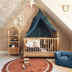 Jollein Baby Deken Wieg 75x100cm Basic Knit - Jeans Blue -Baby's Only 550x366 35