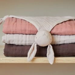 Jollein Baby Deken Wieg 75x100cm Wrinkled - Nougat -Baby's Only 550x366 40