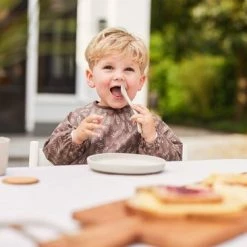 Jollein Slab Waterproof Met Mouw Snake - Soft Green -Baby's Only 550x366 42