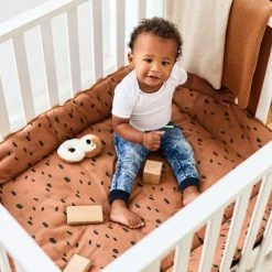 Jollein Baby Deken Ledikant 100x150cm Basic Knit - Caramel -Baby's Only 550x366 46