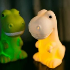 Dhink Dinosaurus Nachtlamp LED Oplaadbaar Met Timer, Tap En Dimfunctie Groen -Baby's Only 550x366 63