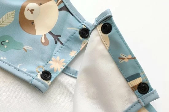 Merkloos Slabbetje Met Mouwen - Slabber LangeSlab Waterproof Met Mouw - Slabber Lange Mouwen - Waterdicht - Wit Met Bolletjes - Maat M - Vanaf 12 Maanden 2 Merkloos Slabbetje Met Mouwen - Slabber LangeSlab Waterproof Met Mouw - Slabber Lange Mouwen - Waterdicht - Wit Met Bolletjes - Maat M - Vanaf 12 Maanden - Afbeelding 2