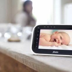 Alecto DVM-143 - Babyfoon Met Camera - Temperatuurweergave - Wit -Baby's Only 550x366 98