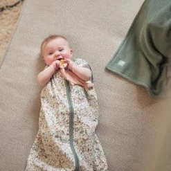 Jollein Speendoekje Badstof Leaf - Pale Pink -Baby's Only 550x367 12