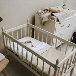 Koeka Baby Dekentje Ledikant Teddy Vik - Zand - 100x150cm -Baby's Only 550x367 25