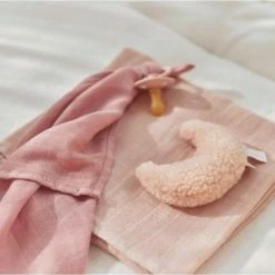 Jollein Speendoekje Moon - Pale Pink -Baby's Only 550x367 30