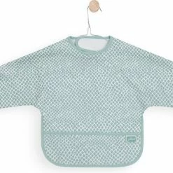 Jollein Slab Waterproof Met Mouw Snake - Soft Green -Baby's Only 550x367 4