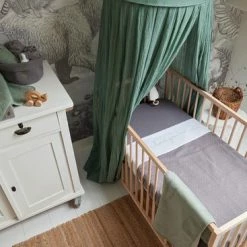 Jollein Baby Deken Ledikant Bliss Knit 100x150cm - Storm Grey -Baby's Only 550x367 8