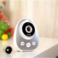 Alecto DVM-143 - Babyfoon Met Camera - Temperatuurweergave - Wit -Baby's Only 550x368 2