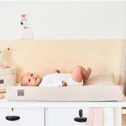 Jollein Aankleedkussenhoes Bliss Knit 50x70cm - Nougat -Baby's Only 550x370 6