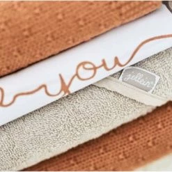 Jollein Baby Laken Ledikant 120x150cm Love You - Caramel -Baby's Only 550x371 1