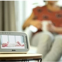 Alecto DVM-143 - Babyfoon Met Camera - Temperatuurweergave - Wit -Baby's Only 550x371