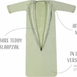 Puckababy Babyslaapzak Bag 4 Seasons 6m-2,5 J - 100 Cm - Olive