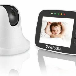 BabyMe SmartOne - BabyFoon Met Camera - Terugspreekfunctie - Draadloos