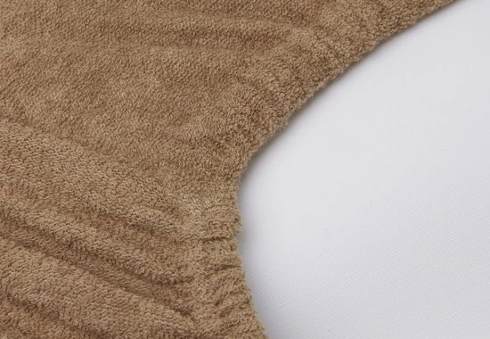 Jollein Aankleedkussenhoes Badstof 50x70cm - Caramel/Biscuit - 2 Stuks 3 Jollein Aankleedkussenhoes Badstof 50x70cm - Caramel/Biscuit - 2 Stuks - Afbeelding 3