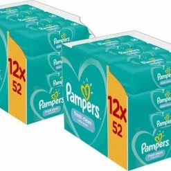 Pampers Fresh Clean Billendoekjes 24 X 52 Doekjes