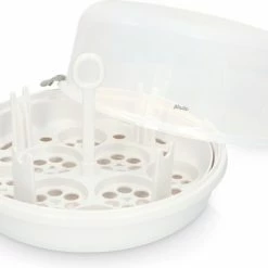 Alecto BW05 - Magnetron En Fles Sterilisator - Wit -Baby's Only 550x397