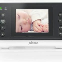 Alecto DVM-75 - Babyfoon Met Camera - Temperatuurweergave - Wit -Baby's Only 550x400