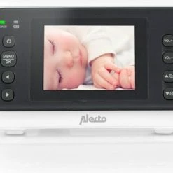 Alecto DVM-75 - Babyfoon Met Camera - Temperatuurweergave - Wit -Baby's Only 550x402