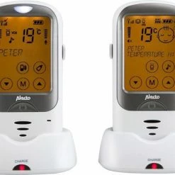 Alecto DBX-68 - Outdoor Babyfoon - Tot 1km Bereik - Wit/Antraciet -Baby's Only 550x408 1
