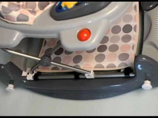 Baninni Loopstoel Classic 2-in-1 Grijs 3 Baninni Loopstoel Classic 2-in-1 Grijs - Afbeelding 3