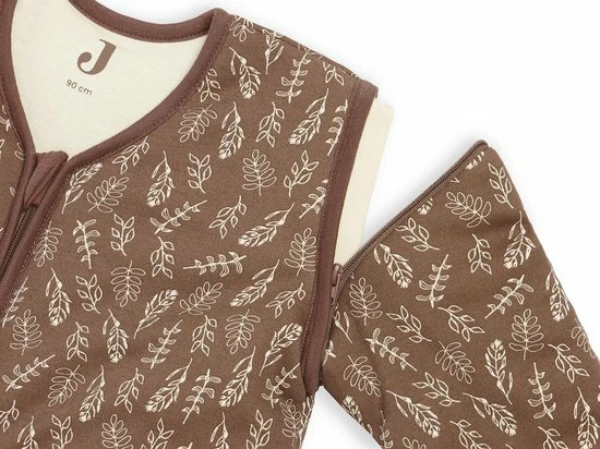 Jollein Baby Baby Winterslaapzak Met Afritsbare Mouw 90cm Meadow - Chestnut 4 Jollein Baby Baby Winterslaapzak Met Afritsbare Mouw 90cm Meadow - Chestnut - Afbeelding 4