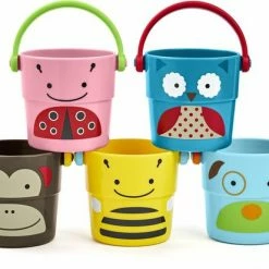 Skip Hop Zoo Stapelemmertjes Zoo Stack & Pour Buckets