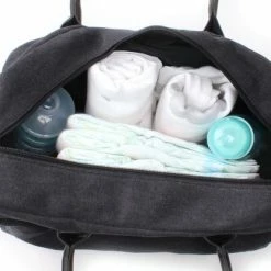 Kidzroom Vision Of Love Luiertas - Zwart - Verschoonmatje - Verstelbare Schouderband -Baby's Only 550x416 2