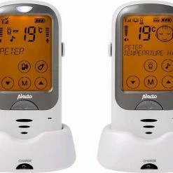 Alecto DBX-68 - Outdoor Babyfoon - Tot 1km Bereik - Wit/Antraciet -Baby's Only 550x417 3