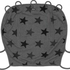 Dooky® Dooky Universal Cover Zonnescherm Kinderwagen - Grey Stars -Baby's Only 550x420 1