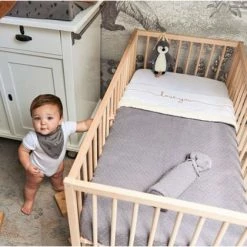 Jollein Baby Laken Ledikant 120x150cm Love You - Caramel -Baby's Only 550x420 4