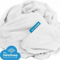 AeroSleep® Hoeslaken - Bed - 120 X 60 Cm - Wit -Baby's Only 550x425 5