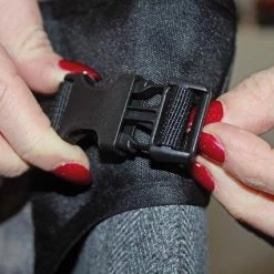 Dooky? Dooky Travel Chair Black Grey Melange -Baby's Only 550x426 2