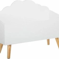 Sphera Houten Speelgoedkist - Wit - 58x28x45 Cm -Baby's Only 550x436 2