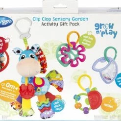 Playgro Geschenkset Clip Clop Paard - Kraamcadeau - Kadoset - Hangspeeltjes - 3 Bijtpseeltjes - 3 Geschakelde Ringen -Baby's Only 550x439 1