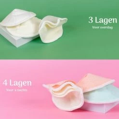 Flouer Antislip Wasbare Zoogcompressen - Extra Absorberend - Dag En Nacht - Inclusief Transporttasje En Waszakje - Borstcompressen Wasbaar -Baby's Only 550x440 9