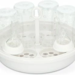 Alecto BW05 - Magnetron En Fles Sterilisator - Wit -Baby's Only 550x445 1