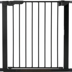 Babydan Traphekje Deurhekje Klemhekje Premiergate Zwart Metaal 73.5 Tot 93.3 Cm