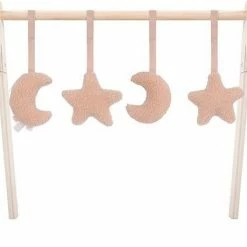 Jollein Babygym Speeltjes - Moon - Nougat - 4 Stuks -Baby's Only 550x459 1