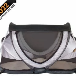 Deryan Peuterbox Campingbedje - Babybox - Silver