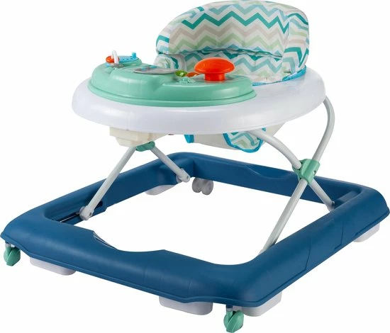 Xadventure X Adventure Loopstoel / Babywalker Chevron - Inklapbare Loopwagen Met Speelset Pastel Blauw 1 Xadventure X Adventure Loopstoel / Babywalker Chevron - Inklapbare Loopwagen Met Speelset Pastel Blauw