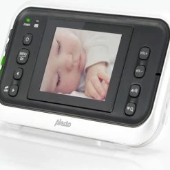 Alecto DVM-75 - Babyfoon Met Camera - Temperatuurweergave - Wit -Baby's Only 550x476 2
