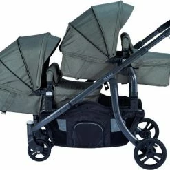 Xadventure X Adventure Duo Kinderwagen / Tweeling Kinderwagen Emerald Green