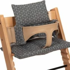 LaLoona Stokke Tripp Trapp Kussenset - Grijs Wit