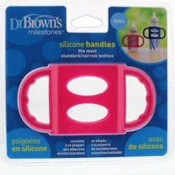 Dr. Brown's Siliconen Handvat Voor Standaardfles - Roze
