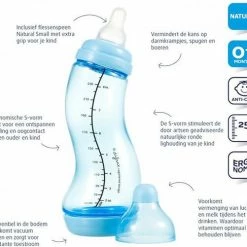 Difrax - S-Fles Natural - Babyfles Caramel - 0+ Maanden - 250ml 31 Difrax - S-Fles Natural - Babyfles Caramel - 0+ Maanden - 250ml -Baby's Only 550x501 3