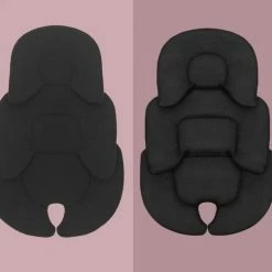 Buxibo - Kussen Voor Babystoel/ Kinderzitje - Autostoel - Veiligheidsstoel - Stoelverhoger - Safety Seat - Zwart
